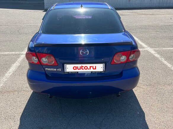 2003 Mazda 6 I (GG), синий, 550000 рублей - вид 4