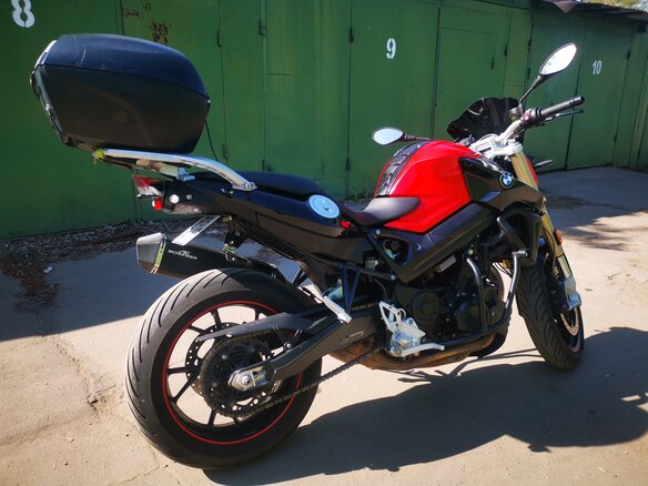 2019 BMW F 800 R, красный, 630000 рублей - вид 2
