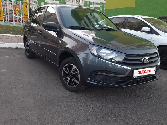 2024 Lada (ВАЗ) Granta I Рестайлинг, серебристый, 830000 рублей - вид 10