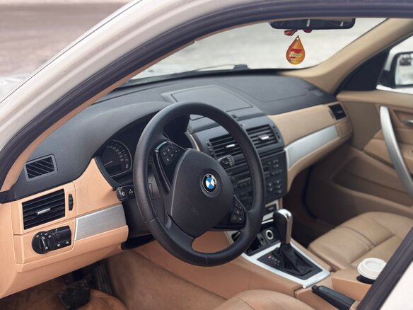 2007 BMW X3 25i I (E83) Рестайлинг, белый, 900000 рублей - вид 8