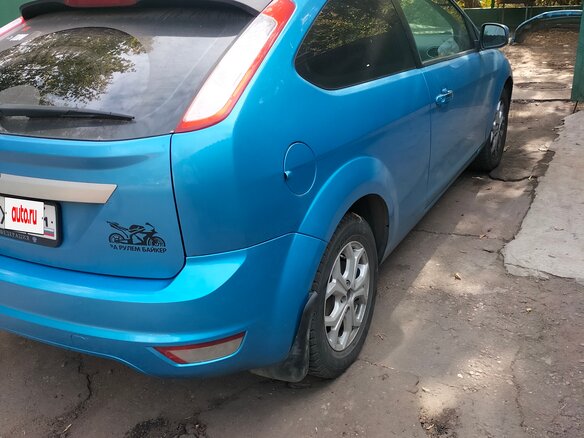 2008 Ford Focus II Рестайлинг, голубой, 430000 рублей - вид 1