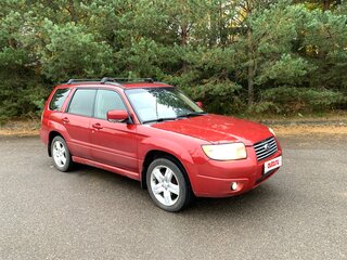 2005 Subaru Forester II Рестайлинг, красный, 500000 рублей, вид 3