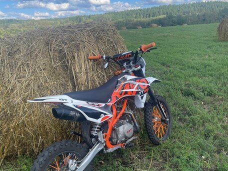 2025 Kayo Basic TT125, оранжевый, 85000 рублей, вид 2