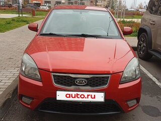 2011 Kia Rio II Рестайлинг, красный, 385000 рублей, вид 1