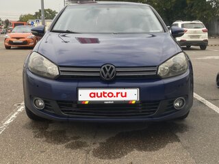 2010 Volkswagen Golf VI, синий, 520000 рублей, вид 1