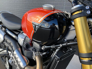 2024 Triumph Scrambler, оранжевый, 1200000 рублей, вид 4