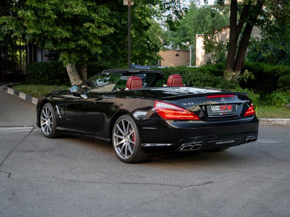 2015 Mercedes-Benz SL-Класс AMG 63 AMG III (R231), чёрный - вид 7