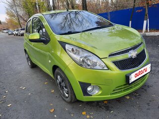 2013 Chevrolet Spark III, зелёный, 810000 рублей, вид 2