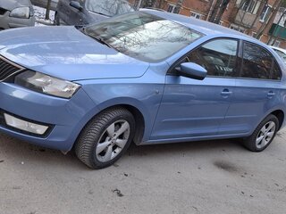 2014 Skoda Rapid I, синий, 900000 рублей, вид 5