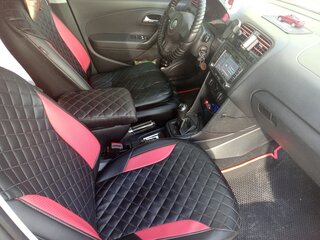 2014 Volkswagen Polo V, красный, 650000 рублей, вид 5