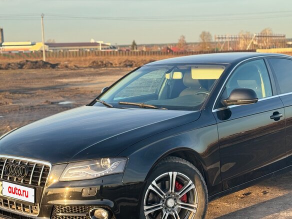 2008 Audi A4 IV (B8), чёрный, 900000 рублей - вид 2