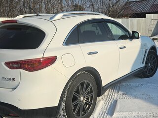 2013 Infiniti FX50 II (S51) Рестайлинг, белый, 3740000 рублей, вид 5