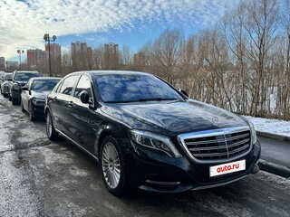 2016 Mercedes-Benz Maybach S-Класс 500 I (X222), чёрный, 3550000 рублей, вид 3