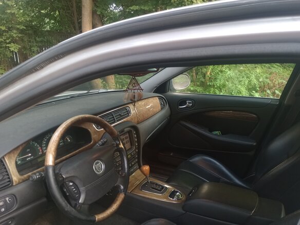 2003 Jaguar S-Type I, серебристый, 650000 рублей - вид 4