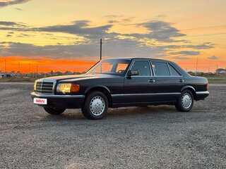 1989 Mercedes-Benz S-Класс 560 II (W126) Рестайлинг, синий, 7000000 рублей, вид 3