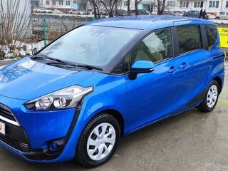 2017 Toyota Sienta II, синий, 1459000 рублей, вид 2