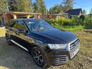 2015 Audi Q7 II (4M), чёрный, 3600000 рублей, вид 1