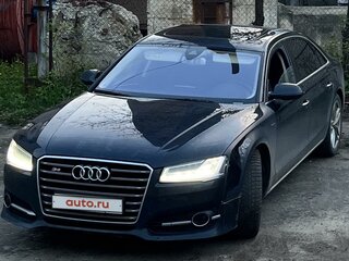2015 Audi A8 Long III (D4) Рестайлинг, чёрный, 2500000 рублей, вид 4