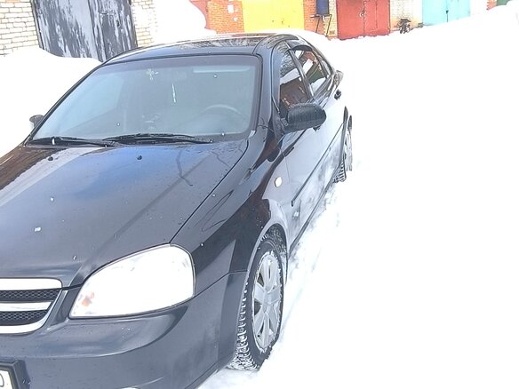 2008 Chevrolet Lacetti I, чёрный, 430000 рублей - вид 6