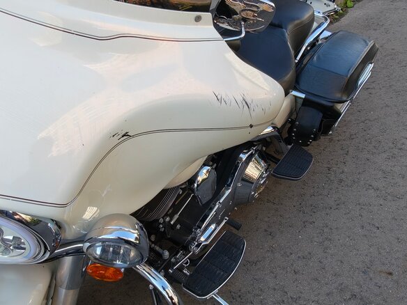 2003 Harley-Davidson Electra Glide, белый, 550000 рублей - вид 7