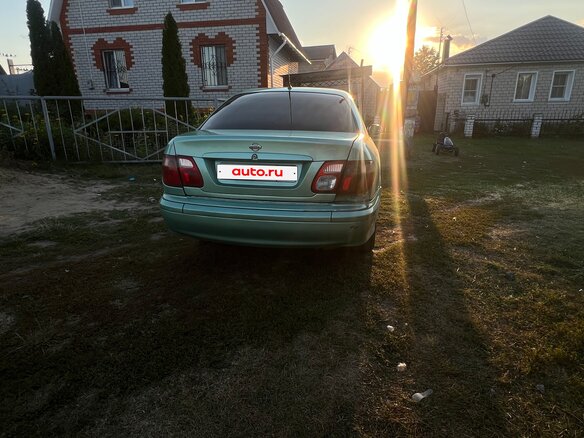 2001 Nissan Almera II (N16), зелёный, 199999 рублей - вид 3