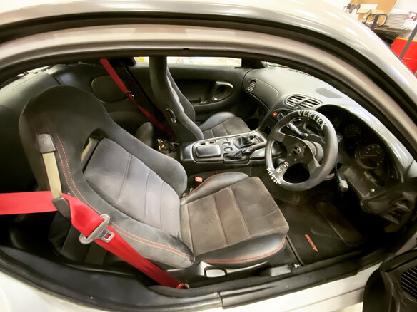 1997 Mazda RX-7 III (FD), серый - вид 8