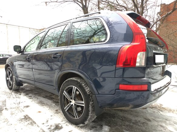 2012 Volvo XC90 I Рестайлинг, синий, 2300000 рублей - вид 10