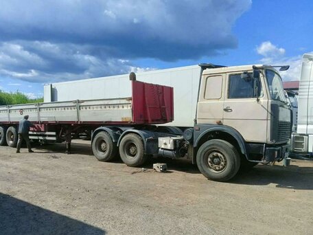 1996 МАЗ 6422, белый, 700000 рублей, вид 5