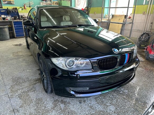 2008 BMW 1 серии 120d I (E81/E82/E87/E88) Рестайлинг, чёрный, 1200000 рублей - вид 19