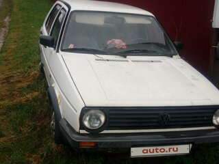 1988 Volkswagen Golf II, белый, 50000 рублей, вид 3