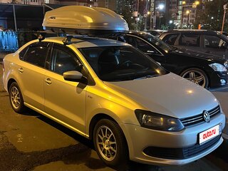 2014 Volkswagen Polo V, серебристый, 499000 рублей, вид 2
