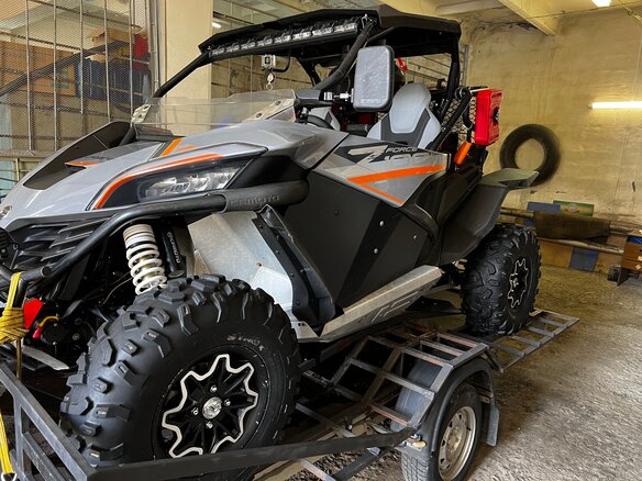 2020 CFMoto ZFORCE 1000, серый, 1800000 рублей - вид 2