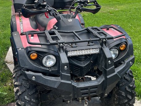2019 Stels ATV-600YL Леопард, красный, 450000 рублей, вид 1