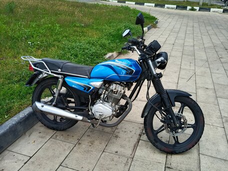 2021 Regulmoto RM125, голубой, 70000 рублей, вид 5