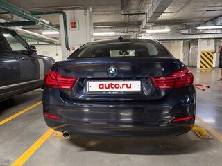 2017 BMW 4 серии Gran Coupe 418d F32/F33/F36 Рестайлинг, синий, 2500000 рублей, вид 5