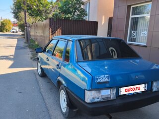 1997 Lada (ВАЗ) 21099, зелёный, 75000 рублей, вид 4
