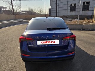2020 Skoda Rapid II, синий, 1800000 рублей, вид 4
