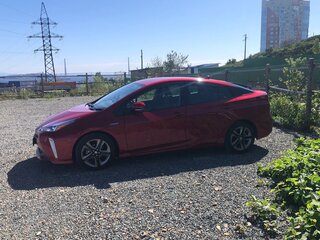 2019 Toyota Prius PHV ZVW52 Prime IV (XW50), красный, 2045000 рублей, вид 3