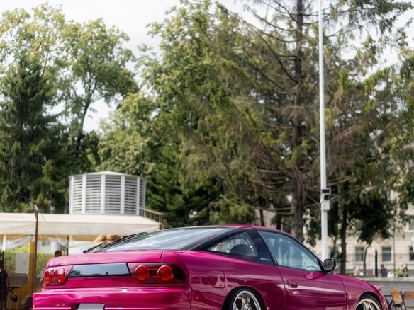 1992 Nissan 200SX S13, розовый - вид 2