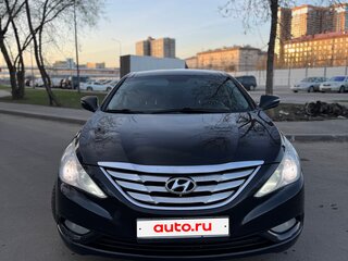 2011 Hyundai Sonata VI (YF), чёрный, 1100000 рублей, вид 3