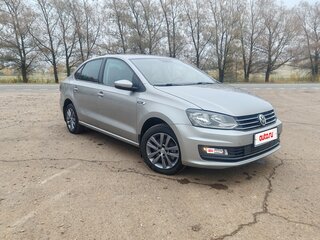 2019 Volkswagen Polo V Рестайлинг, серый, 1150000 рублей, вид 2