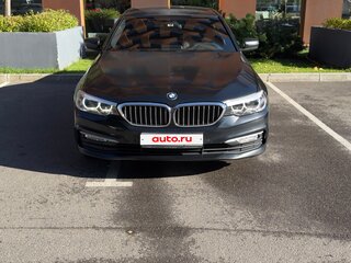 2017 BMW 5 серии 520i VII (G30/G31/G38), чёрный, 2950000 рублей, вид 5