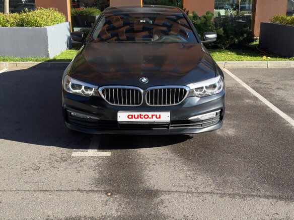 2017 BMW 5 серии 520i VII (G30/G31/G38), чёрный, 2950000 рублей - вид 4