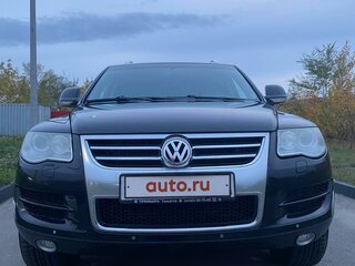 2008 Volkswagen Touareg I Рестайлинг, чёрный, 885000 рублей, вид 4