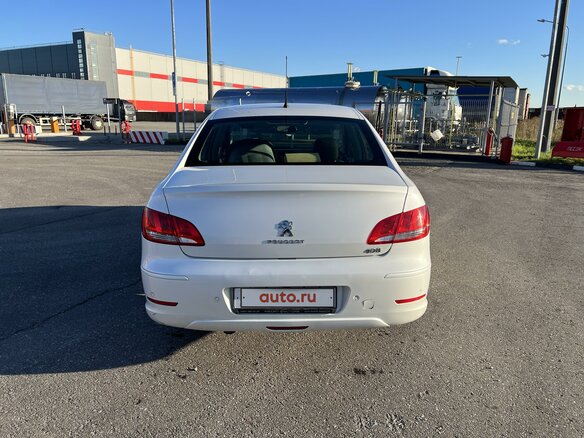 2017 Peugeot 408 I Рестайлинг, белый, 549000 рублей - вид 3