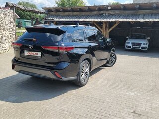 2020 Toyota Highlander IV (XU70), чёрный, 4499000 рублей, вид 4