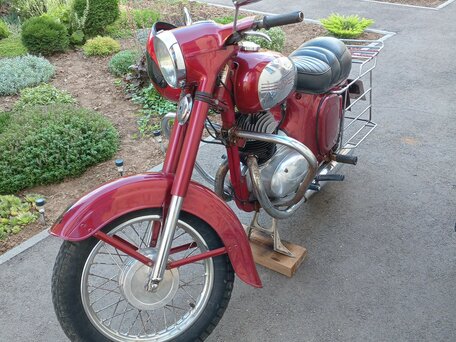 1966 Jawa 250, красный, 350000 рублей, вид 1