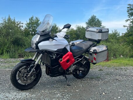 2015 Kawasaki Versys 1000, белый, 800000 рублей, вид 2