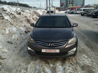 2014 Hyundai Solaris I Рестайлинг, серый, 750000 рублей, вид 1