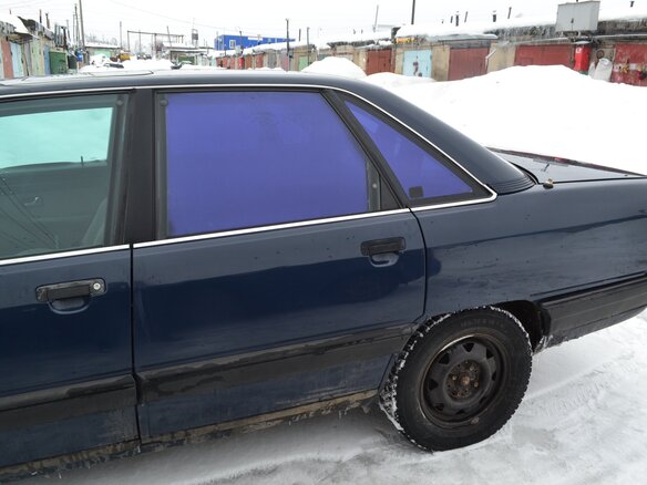 1988 Audi 100 III (C3) Рестайлинг, фиолетовый, 175000 рублей - вид 5
